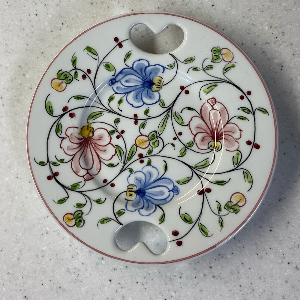 Hand Painted Tea Plate (Portugal)